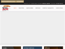 Tablet Screenshot of hotelchicala.com
